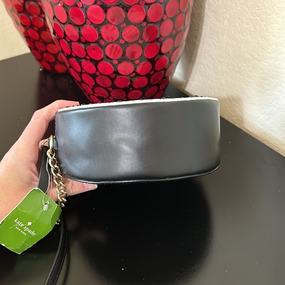Kate Spade Rare Glimmerton Station Clock Watch Crossbody ❤️NEW❤️ - Picture 6 of 12